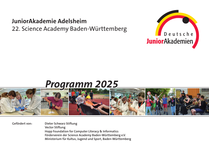 Cover Programmheft DJA Baden Württemberg 2025