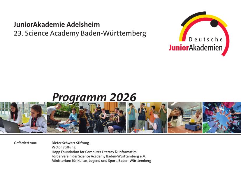 Cover Programmheft DJA Baden Württemberg 2026